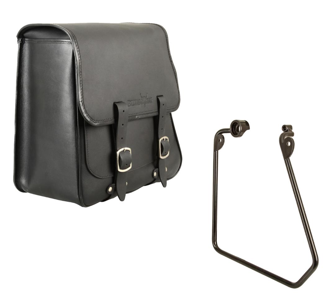 Satteltasche "Boston" 28 Liter mit Halterung passend für HD Sportster (1995-2015) - links Satteltasche "Boston" 28 Liter mit Halterung passend für HD Sportster (1995-2015) - links