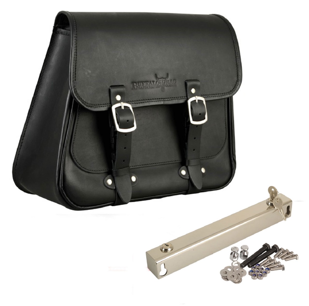 Saddlebag "Boston" 20 litres with bracket suitable for HD Softail - right Saddlebag "Boston" 20 litres with bracket suitable for HD Softail - right