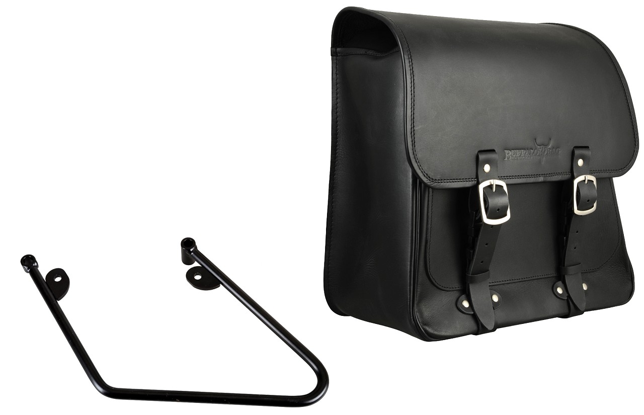 Saddlebag "Boston" 20 litres with bracket suitable for Victory Judge - left Saddlebag "Boston" 20 litres with bracket suitable for Victory Judge - left