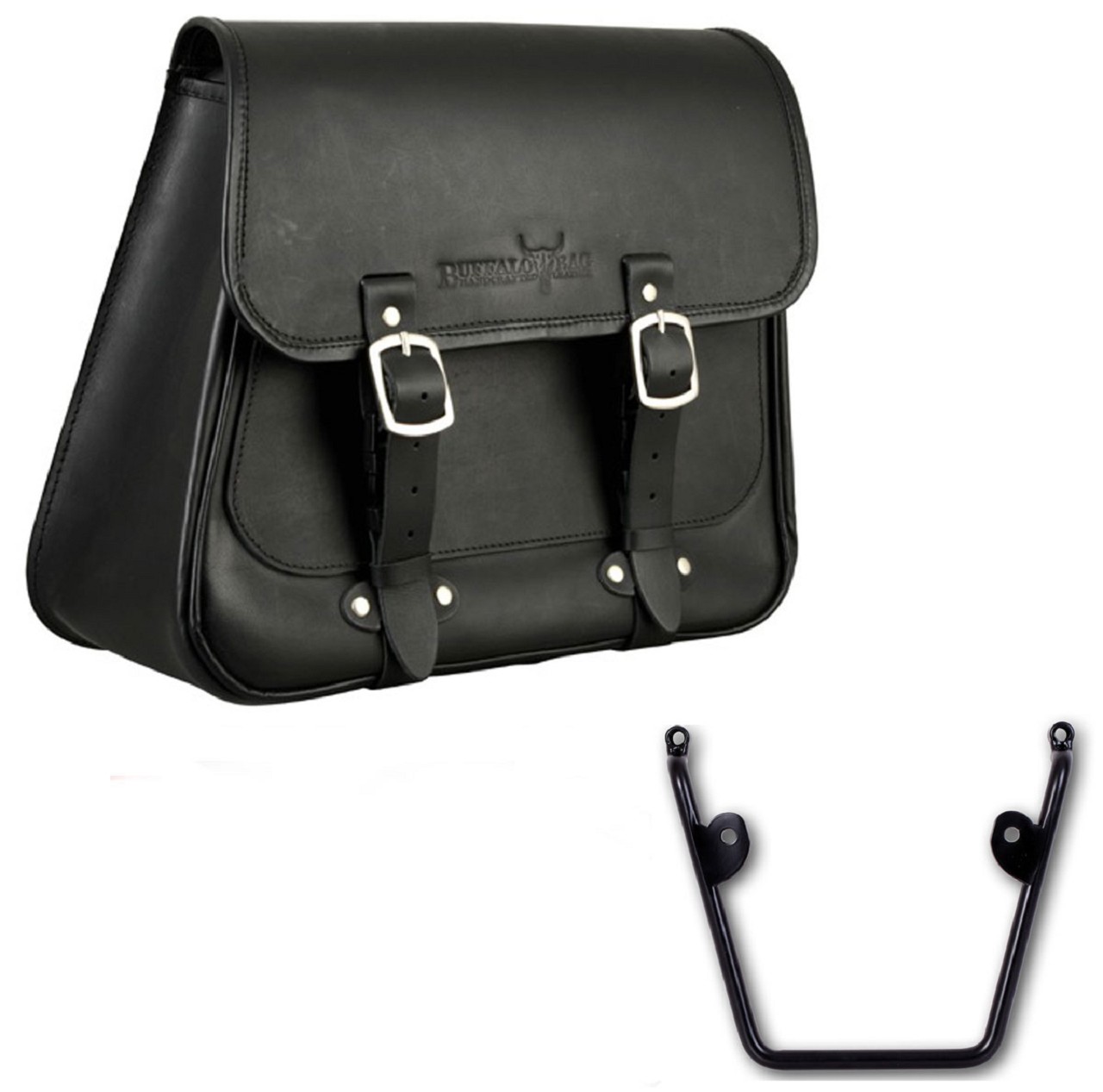 Saddlebag "Boston" 20 litres with bracket suitable for HD Softail - right Saddlebag "Boston" 20 litres with bracket suitable for HD Softail - right
