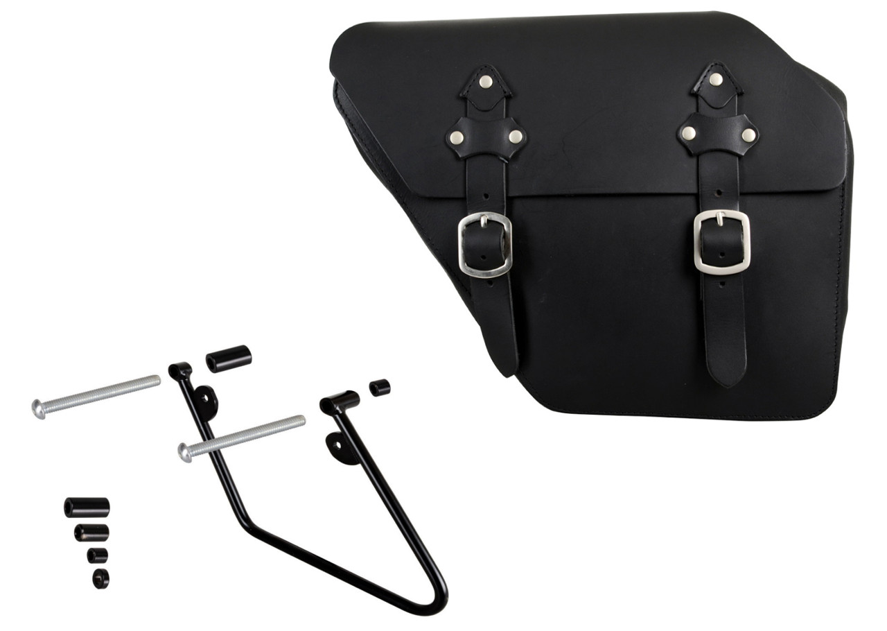 Saddlebag "Toledo" 13 litres with bracket suitable for Victory Hammer - left Saddlebag "Toledo" 13 litres with bracket suitable for Victory Hammer - left