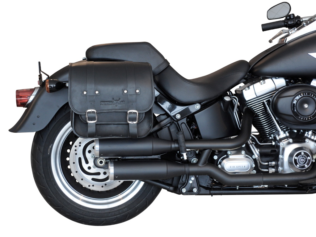 Satteltasche "Vegas" 17 Liter Komplettset passend für HD Softail - rechts