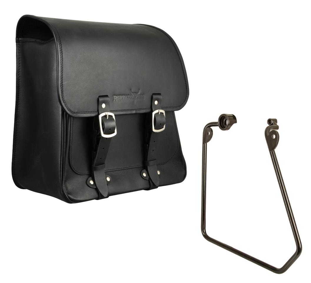 Satteltasche "Boston" 20 Liter mit Halterung passend für HD Sportster (95-15) - links Satteltasche "Boston" 20 Liter mit Halterung passend für HD Sportster (95-15) - links