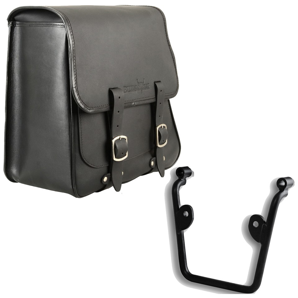 Satteltasche "Boston" 28 Liter mit Halterung 235 mm passend für HD Softail+Cruiser - links Satteltasche "Boston" 28 Liter mit Halterung 235 mm passend für HD Softail+Cruiser - links