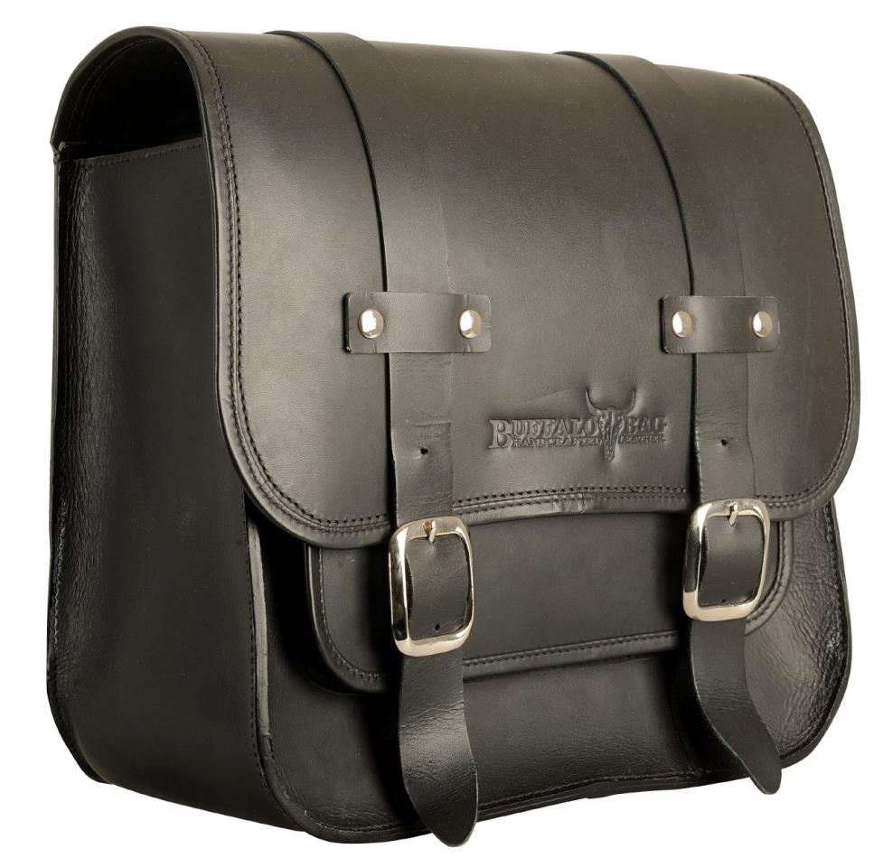 Saddlebag "Vegas" 17 litres with bracket 235 mm suitable for HD Softail+Cruiser - left or right