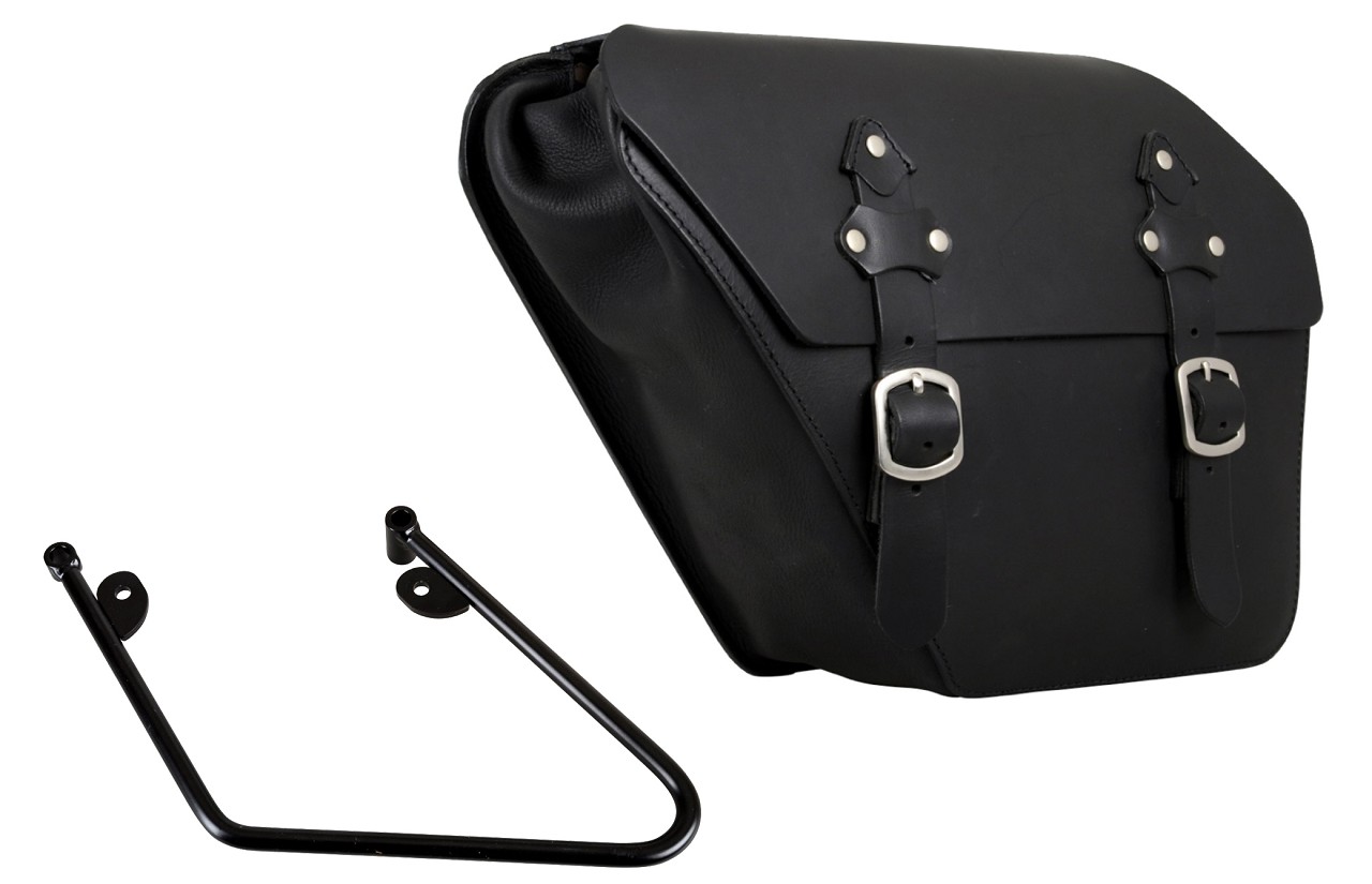 Saddlebag "Toledo" 13 litres with bracket suitable for Victory Judge - left Saddlebag "Toledo" 13 litres with bracket suitable for Victory Judge - left