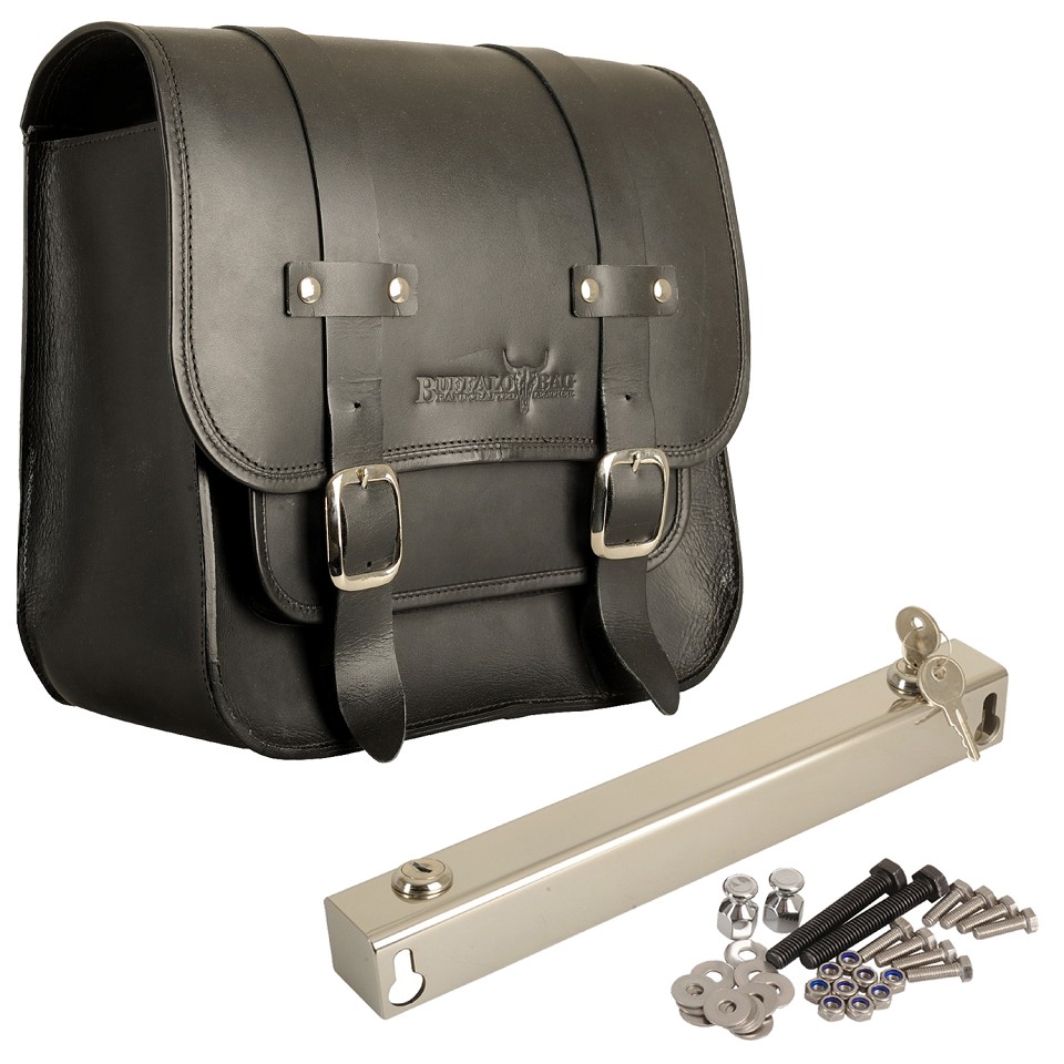 Satteltasche "Vegas" 17 Liter mit Halterung 235 mm passend für HD Softail+Cruiser - links oder rechts Satteltasche "Vegas" 17 Liter mit Halterung 235 mm passend für HD Softail+Cruiser - links oder rechts